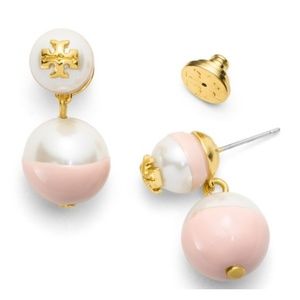 Tory Burch Pearl Drop Earrings